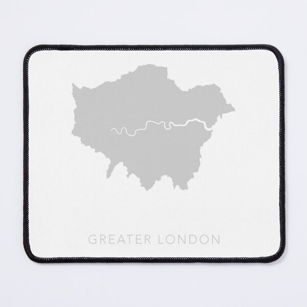 Item preview, Grey Map of Greater London UK designed and sold by By-Danni-Marie.