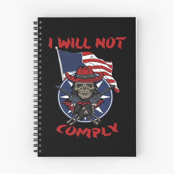 Item preview, I Will Not Comply designed and sold by FreeMood.
