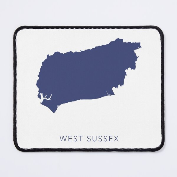 Item preview, Map of West Sussex UK designed and sold by By-Danni-Marie.