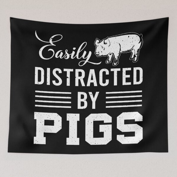 Item preview, Easily Distracted By Pigs designed and sold by infleims.