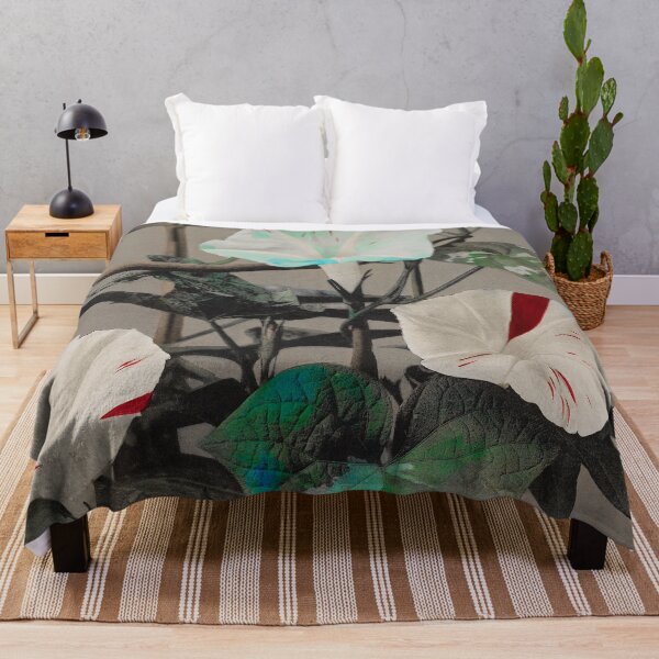 Item preview, Retro Japanese Flower Morning Glory (1896) by Kazumasa Ogawa designed and sold by Designedbysm.