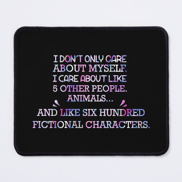 Item preview, I Don't Only Care About Myself designed and sold by InkonoStore.