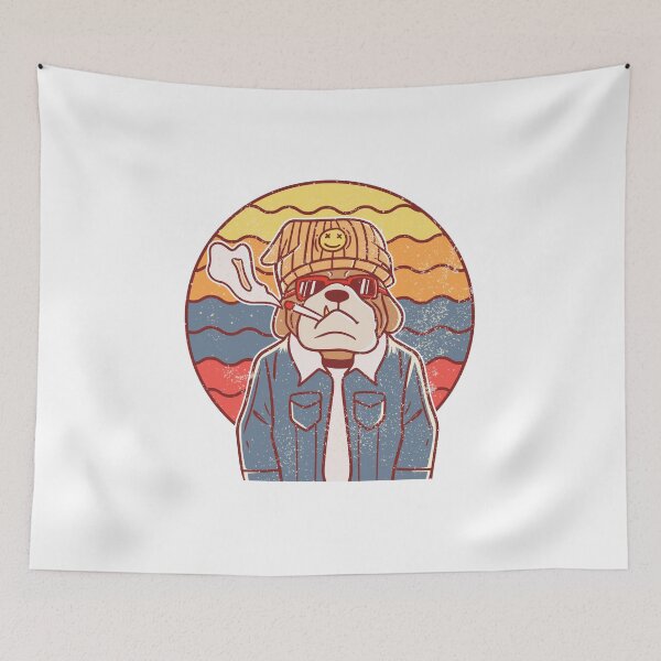 Item preview, Gangster Dog - Blue designed and sold by artorno.