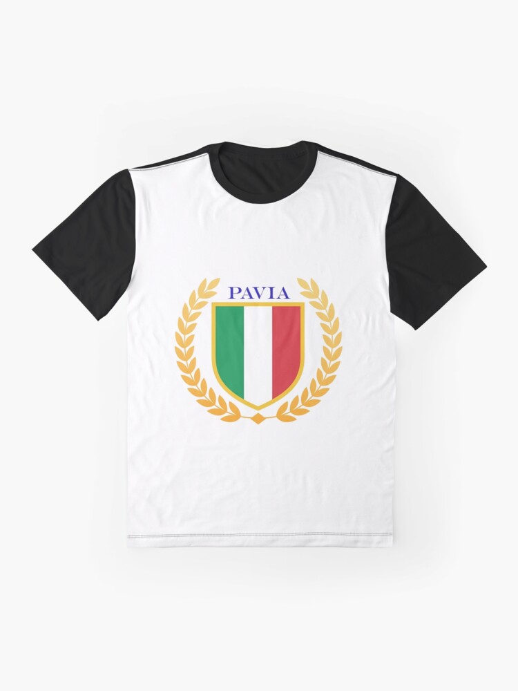 Thumbnail 4 of 5, Graphic T-Shirt, Pavia Italy designed and sold by ItaliaStore.