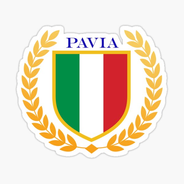 Pavia Italy Sticker