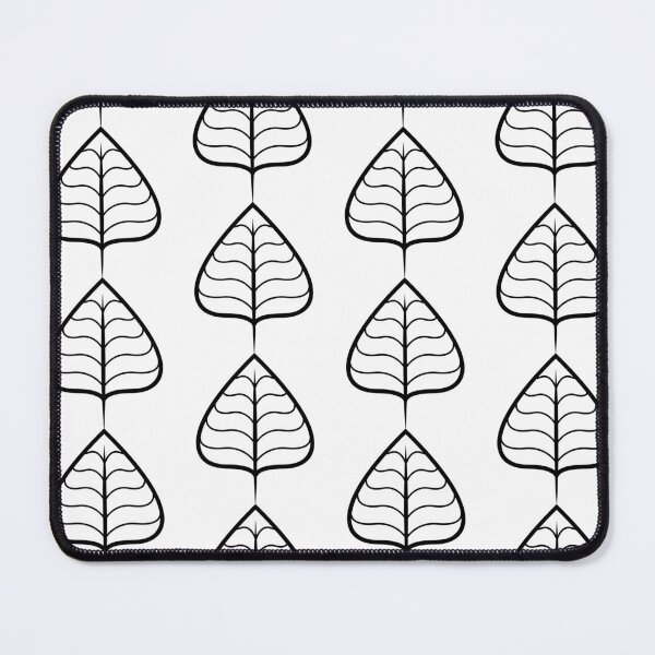 Item preview, Modern Leaves Line Pattern designed and sold by hatimelhag.