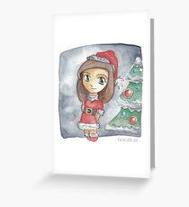 Cute Christmas Grußkarte