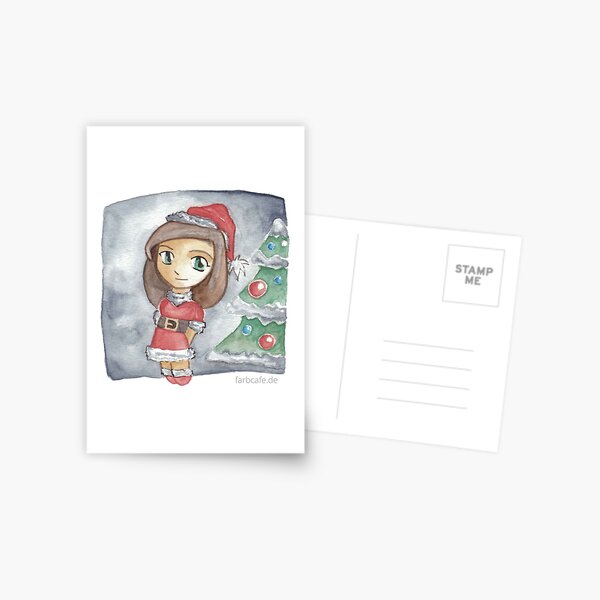 Cute Christmas Postkarte