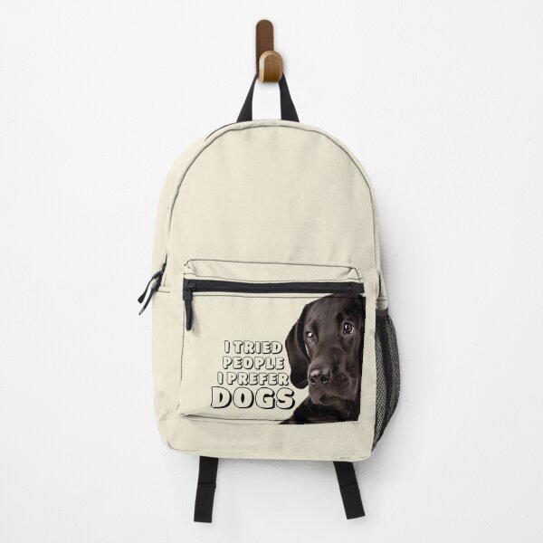 Item preview, I Tried People I Prefer Dogs Cute Black Labrador Dog Retriever Face Quote Gift designed and sold by catchyology.
