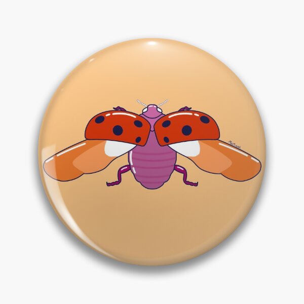 Item preview, Sunset ladybug designed and sold by maztrash.