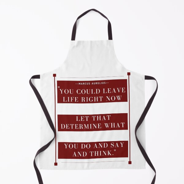 Item preview, YOU COULD LEAVE LIFE RIGHT NOW | SYOIC QUOTE | MARCUS AURELIUS designed and sold by Stoicwis.