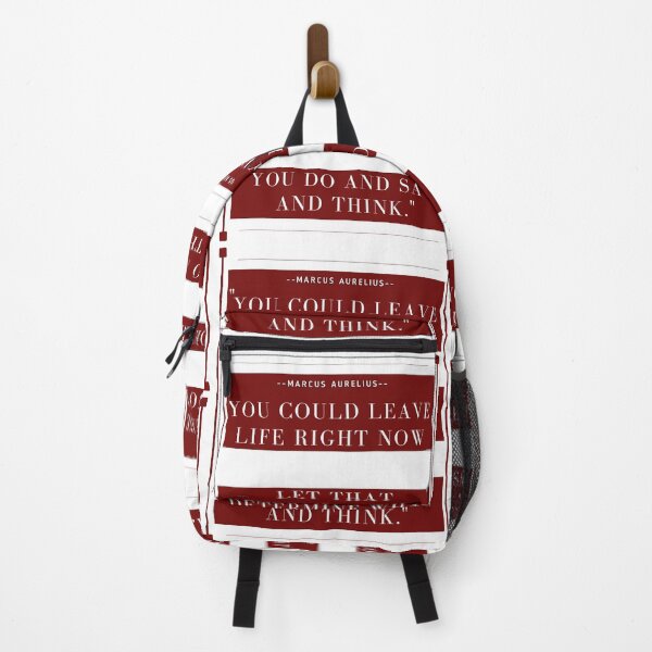 Item preview, YOU COULD LEAVE LIFE RIGHT NOW | SYOIC QUOTE | MARCUS AURELIUS designed and sold by Stoicwis.