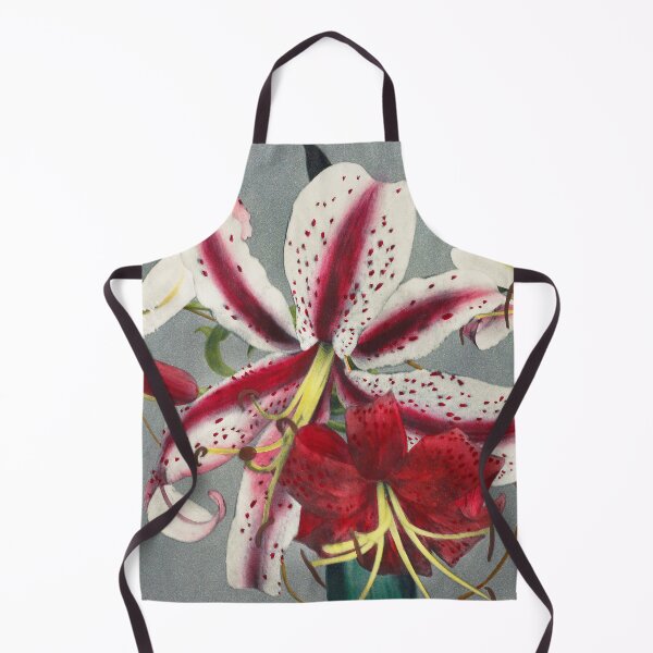 Item preview, Retro Japanese Flower Lily (1896) by Kazumasa Ogawa designed and sold by Designedbysm.