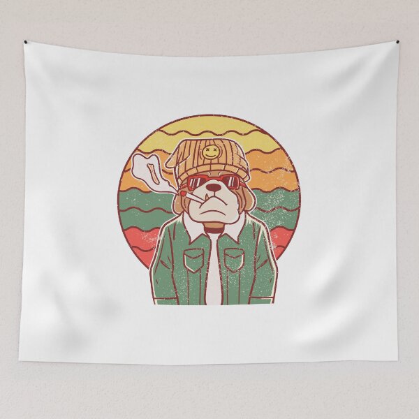 Item preview, Gangster Dog - Green designed and sold by artorno.