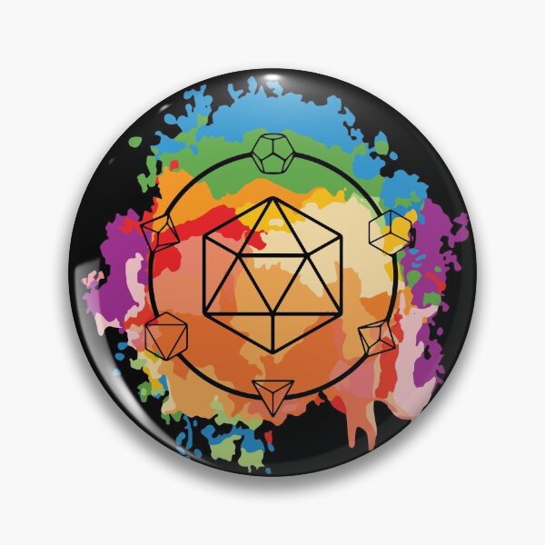 Item preview, Vibrant Dice Set designed and sold by amaryllisart.