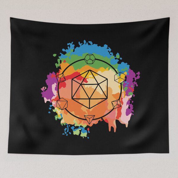 Item preview, Vibrant Dice Set designed and sold by amaryllisart.