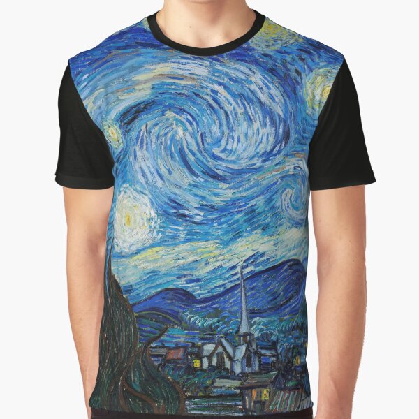Item preview, The Starry Night by Vincent Van Gogh designed and sold by Adrplatinium.