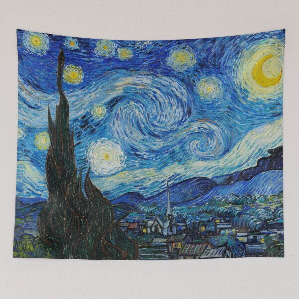 Item preview, The Starry Night by Vincent Van Gogh designed and sold by Adrplatinium.