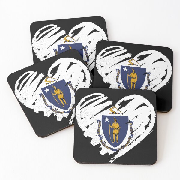 Item preview, I Love Massachusetts designed and sold by feether-store.