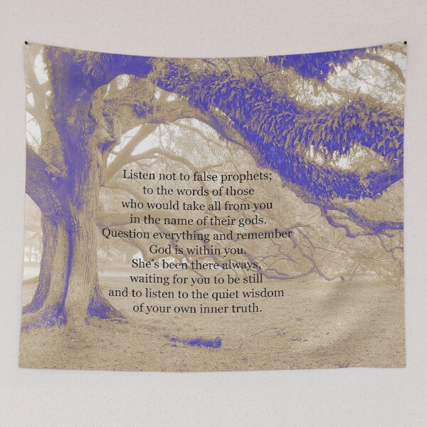 Item preview, Wisdom of the Trees designed and sold by Loveday Funck.