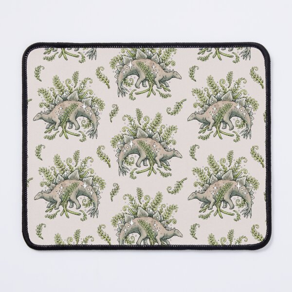 Item preview, Stegosaurus & Ferns | Dinosaur Botanical Art designed and sold by OMEGAFAUNA.