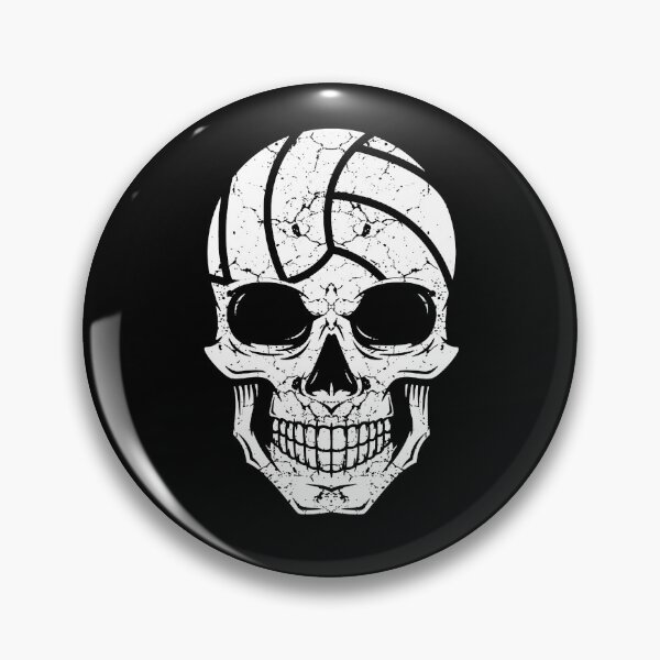 Item preview, Volleyball skull designed and sold by Mila1946.