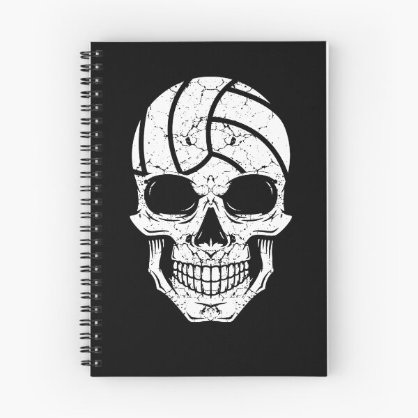 Item preview, Volleyball skull designed and sold by Mila1946.