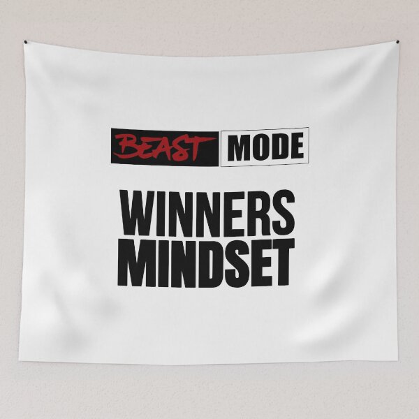 Item preview,  Beast Mode - Winners Mindset designed and sold by RomeoSketches.