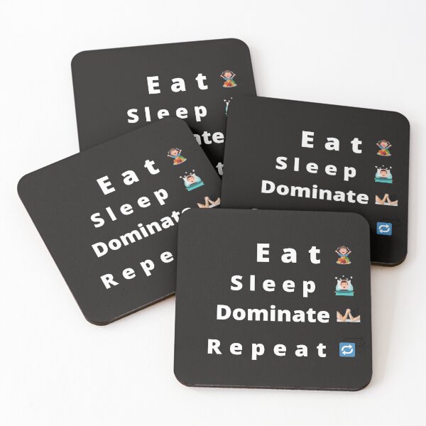 Item preview,  Eat sleep dominate repeat designed and sold by smart Mahdi.