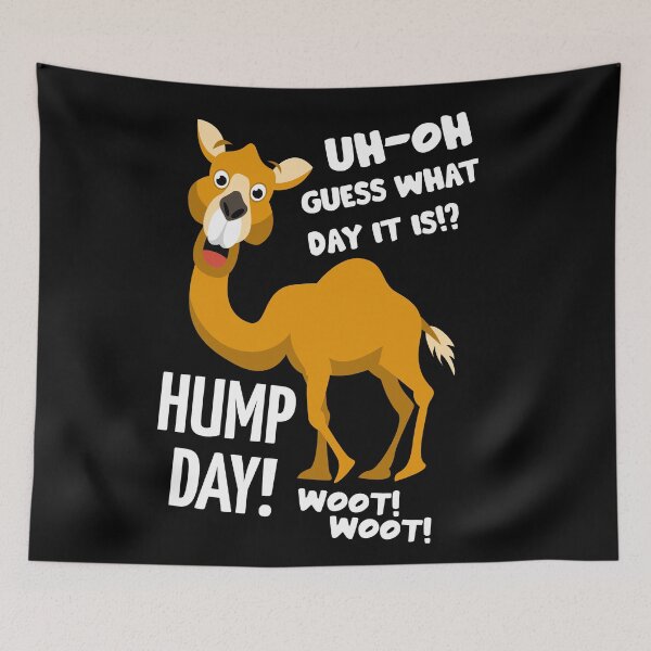 Item preview, Funny Hump Day Camel designed and sold by Hot From Oven.