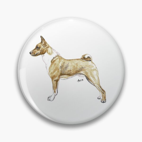 Item preview, Basenji designed and sold by Amber Westwood.