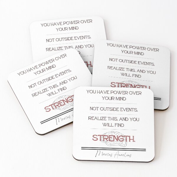 Item preview, YOU HAVE POWER OVER YOUR MIND | STOIC QUOTE | MARCUS AURELIUS designed and sold by Stoicwis.