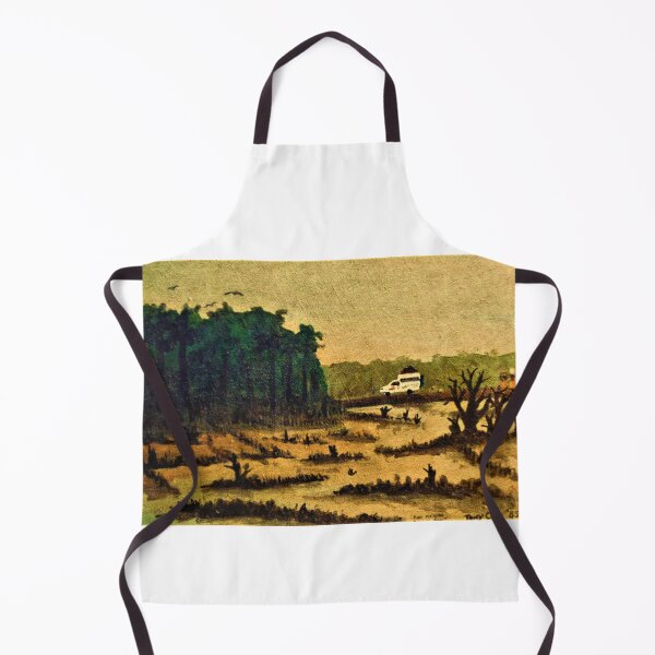 Item preview, Casamance - African Rural Scene Painting designed and sold by Tony Cisse.