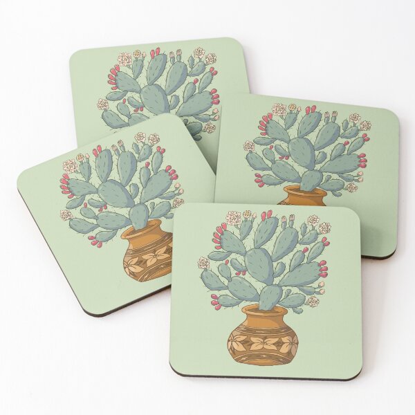 Item preview, Opuntia Flowering Cactus designed and sold by brillosito.