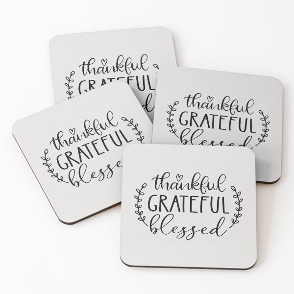 Item preview, Thankful Grateful Blessed Thanksgiving Day designed and sold by SweetbeStore.