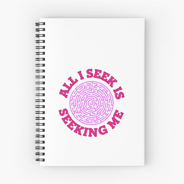 Item preview, ALL I SEEK IS SEEKING ME. NEVILLE GODDARD SAYING designed and sold by enigma3a.