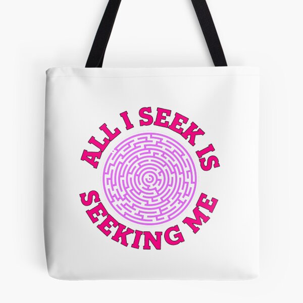 Item preview, ALL I SEEK IS SEEKING ME. NEVILLE GODDARD SAYING designed and sold by enigma3a.