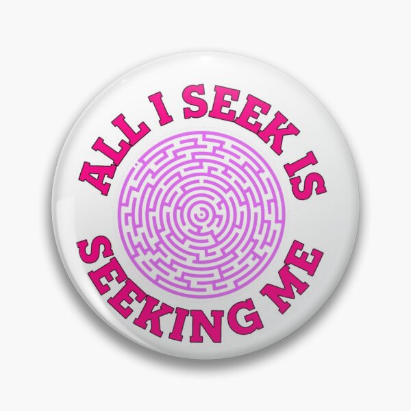 Item preview, ALL I SEEK IS SEEKING ME. NEVILLE GODDARD SAYING designed and sold by enigma3a.