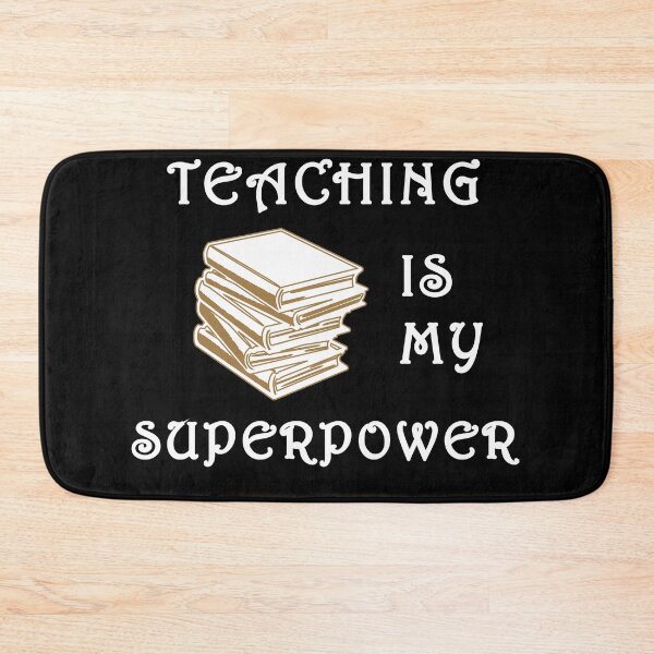 Item preview, Teaching is my superpower designed and sold by DarkTonight.