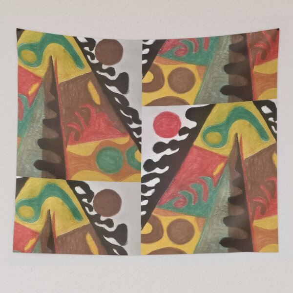 Item preview, Abstract painting by charlotte VanRoss  designed and sold by Charlotte VanRoss fine art.