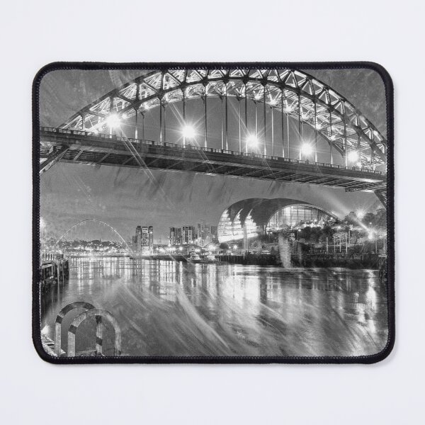 Item preview, Newcastle At Night - The Bright Lights of the Quayside designed and sold by OByD.