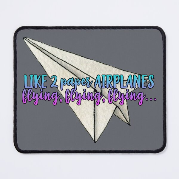 Item preview, 2 paper airplanes flying, flying, flying designed and sold by Jenscolors.