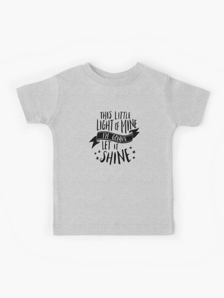 Thumbnail 1 of 2, Kids T-Shirt, This Little Light of Mine designed and sold by littlearrow.