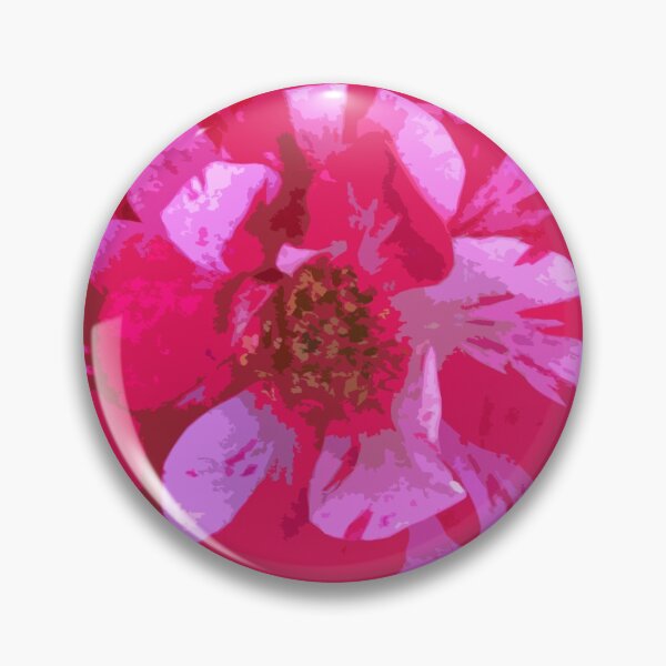 Item preview, Striped pink rose designed and sold by Greengardens36.