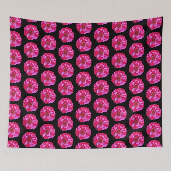 Item preview, Striped pink rose designed and sold by Greengardens36.