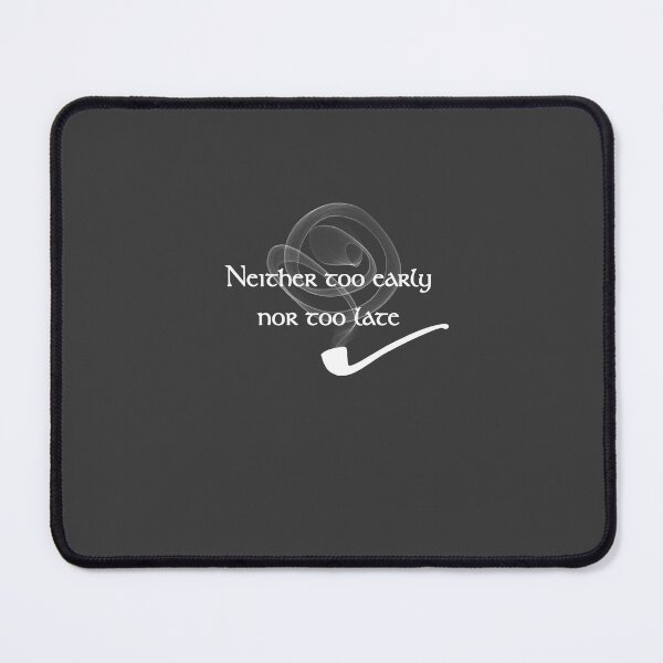 Item preview, Neither too early nor too late designed and sold by PoeticGear.