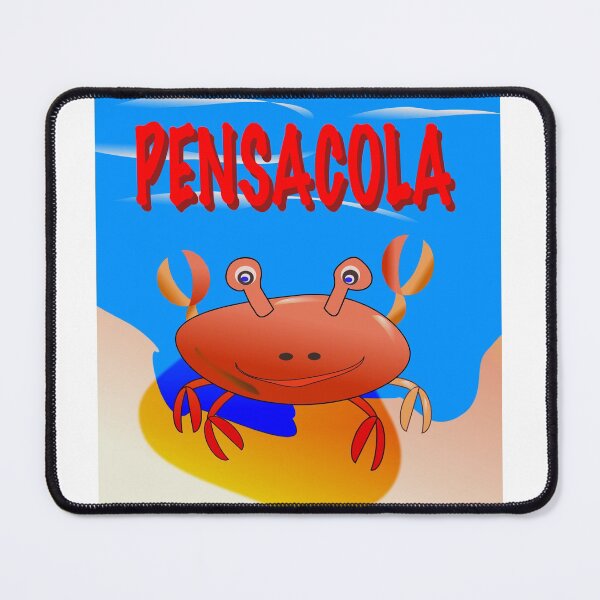 Item preview, HAPPY Pensacola Beach Crab designed and sold by EdwardMonet.