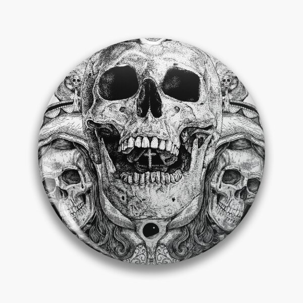 Item preview, Aesthetics of skulls designed and sold by mayberus.