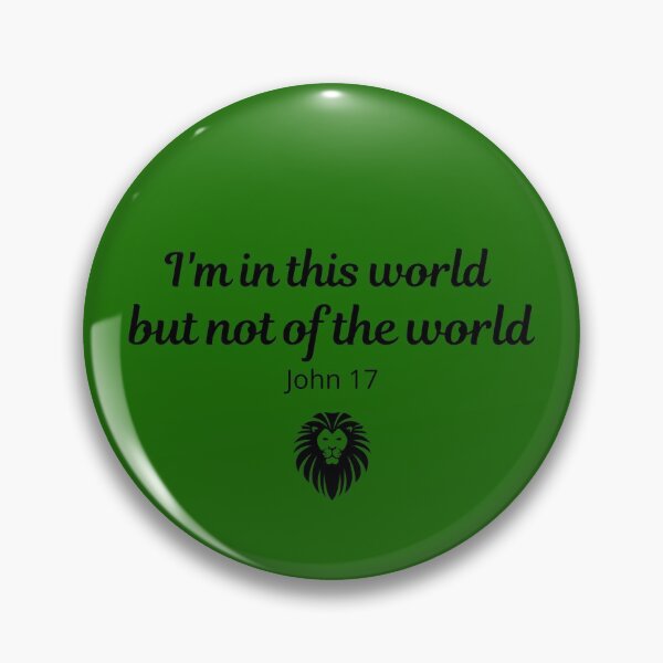 Item preview, I'm in this world but not of the world designed and sold by DaughterofYah.