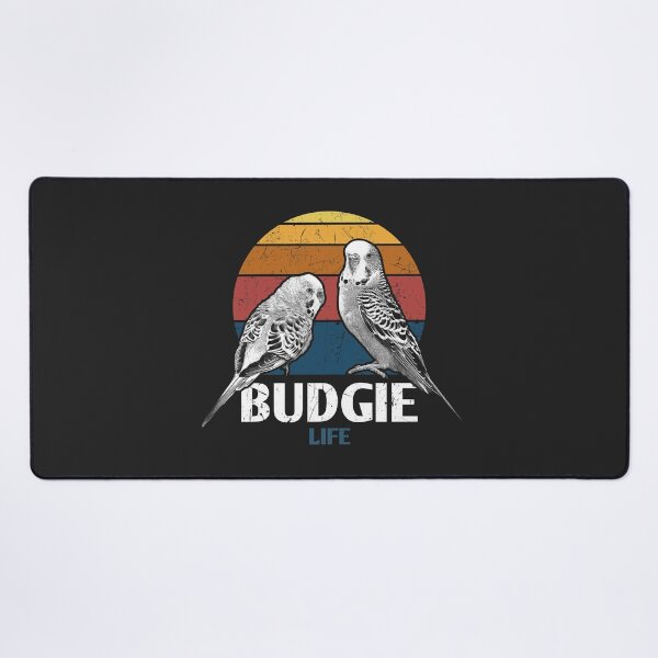 Item preview, Retro Vintage Budgies Budgie Life designed and sold by Alienphysique.